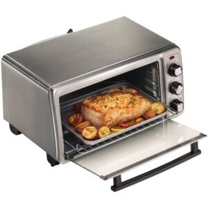 Stainless Steel Countertop Toaster Oven & Broiler