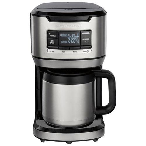 Programmable Drip Coffee Maker with Thermal Carafe